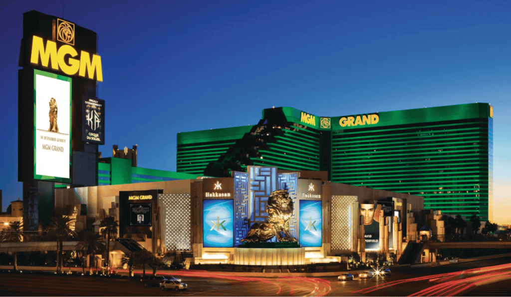 MGM Grand Hotel in Las Vegas, NV